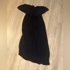 Wet‎ Seal Black Maxi Dress